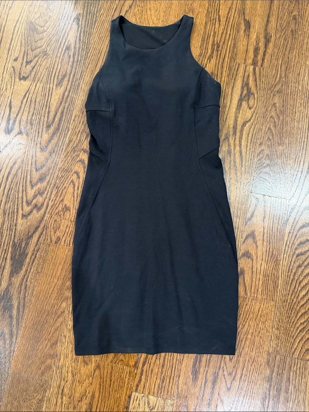 lululemon athletica Black Sleeveless Midi Dress